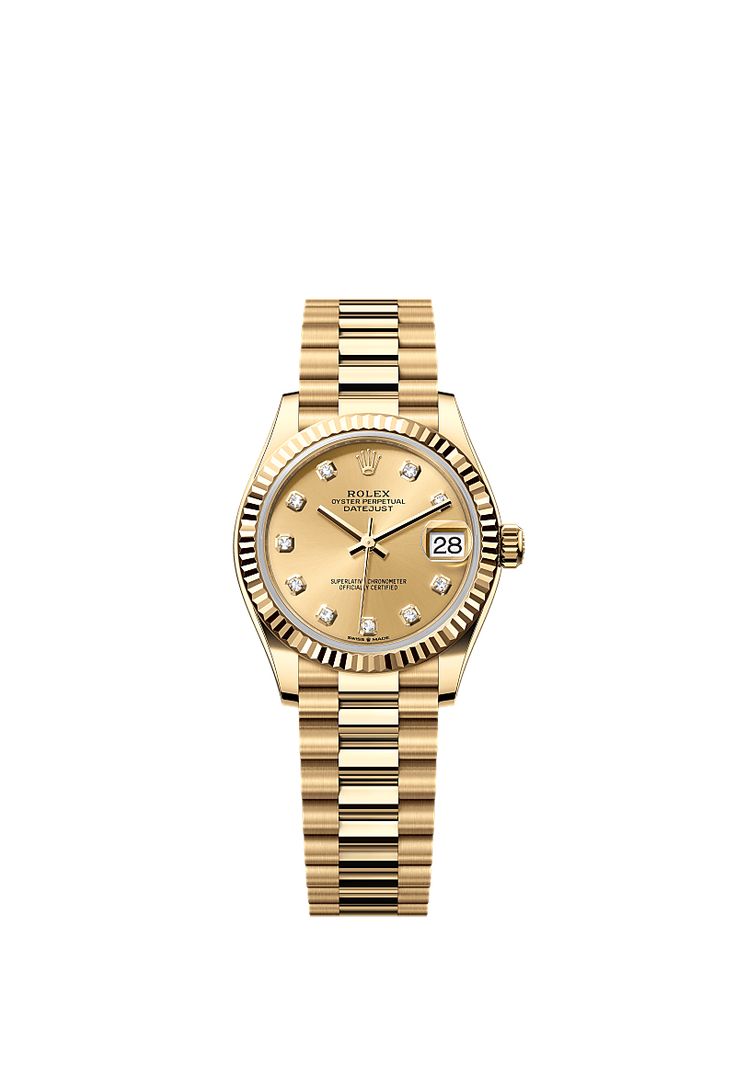Luxury Gold Dial Jubilee Bracelet Watch for Men